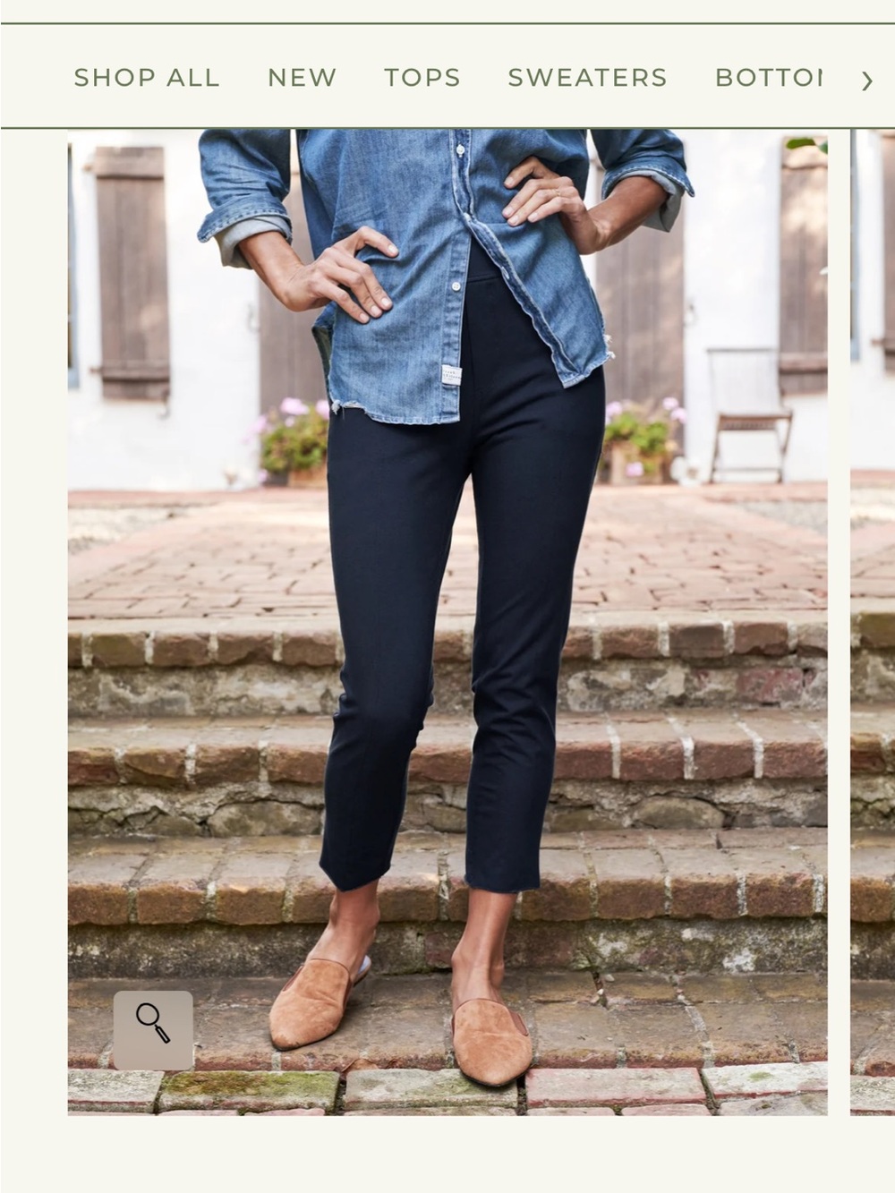 Frank & Eileen Murphy Billion Dollar Pants in Navy